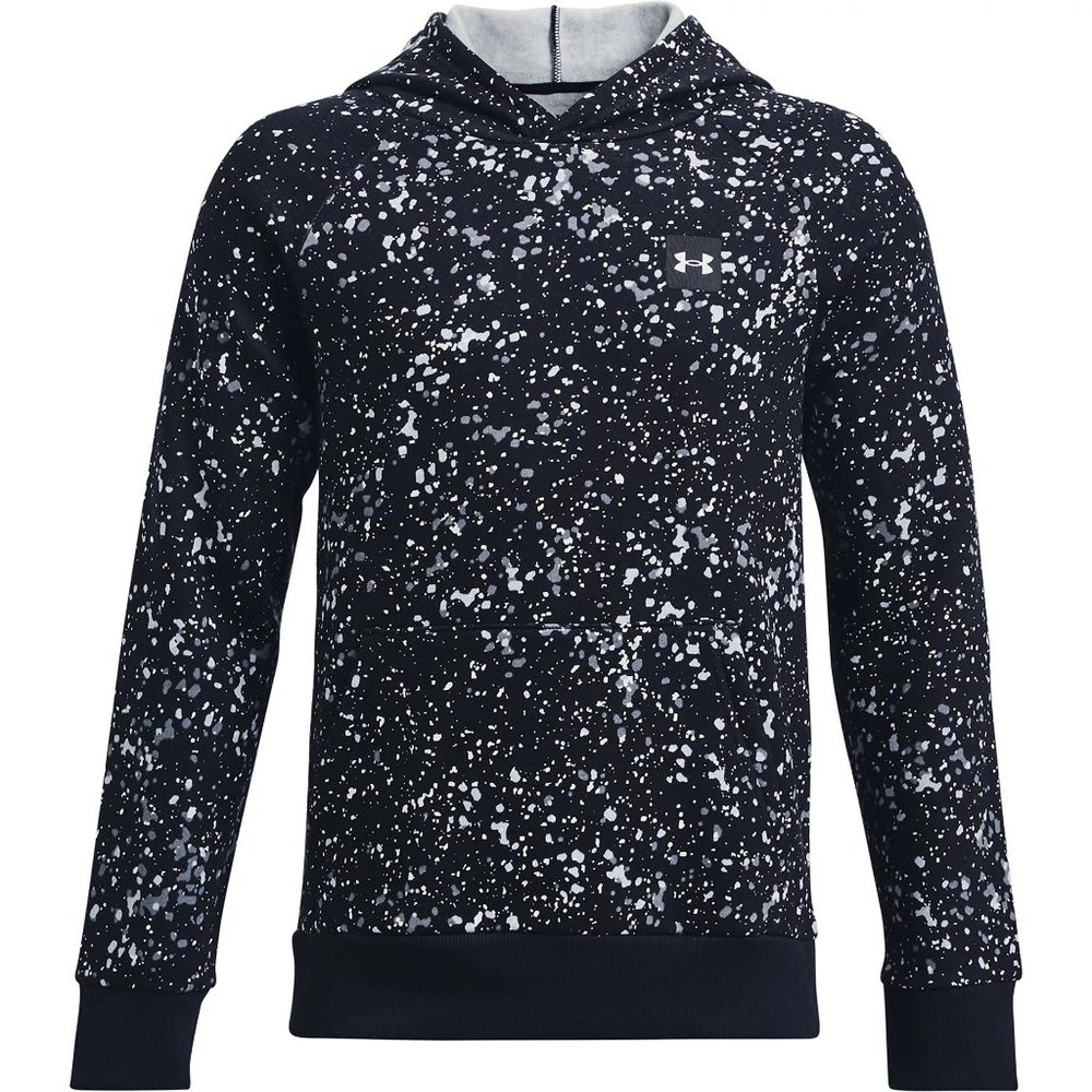 NWT Under Armour Boys' Rival Fleece Printed Hoodie - Picture 1 of 2